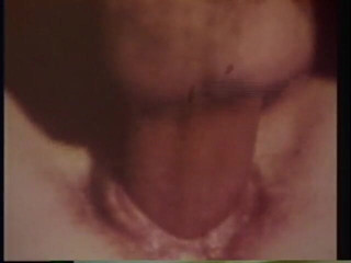 Vintage Usa: Hairy vintage beauty gets her mouth filled with a cum