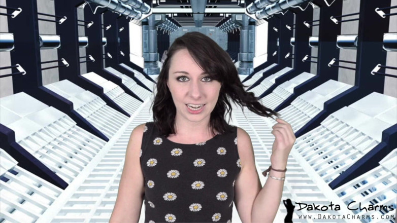Dakota Charms: Big alien with a little penis