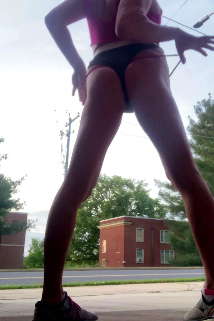 CindieLove: Slutty Public Sissy Compilation Dildos, Short Shorts, Chastity Csge