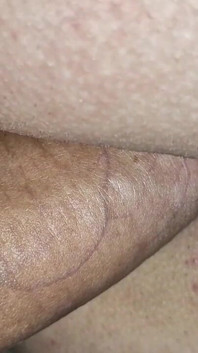 Milk Femboy Fucked His Asshole with His Stepdad's Hot Stone Cock and Cum!