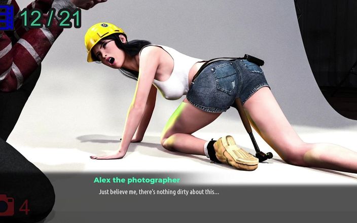 Porngame201: Fashion Business - Il servizio fotografico di monica modella calda # 1 - 3d game...