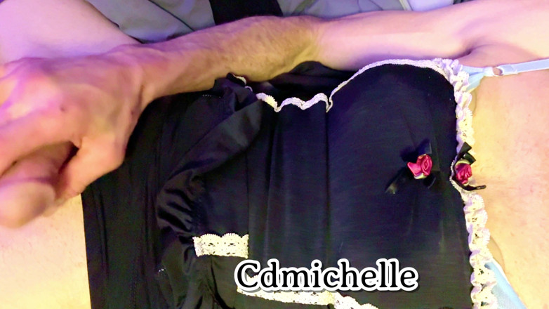 Cd Michelle lingerie: Cdmichelle Ношение Жены В Нижнем Белье Супер Кончает Везде