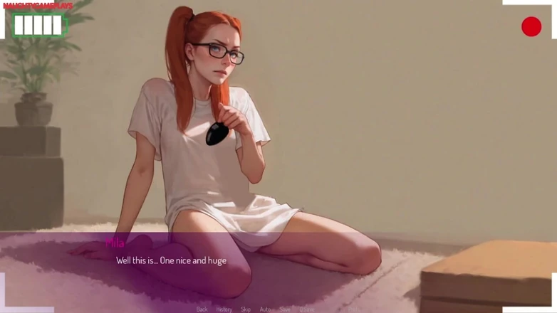 Naughty gameplays: Mila Ai de Addont - Vibrator uriaș bbc pentru această soție...