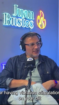 Lesbico Duo in Action Riding the Fuckmachine to Orgasm on Juan Bustos Podcast