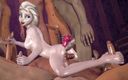 Velvixian 3D: Elsa-gangbang