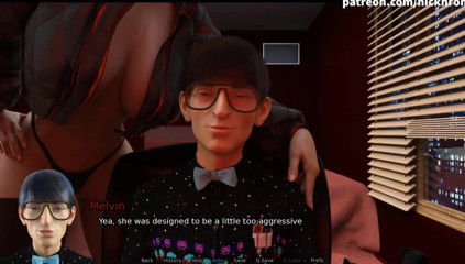 Visual Novels: SexBot 1 - hot milf teacher