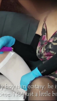 Stepmother Teaches Teenager to Cum Without Hands