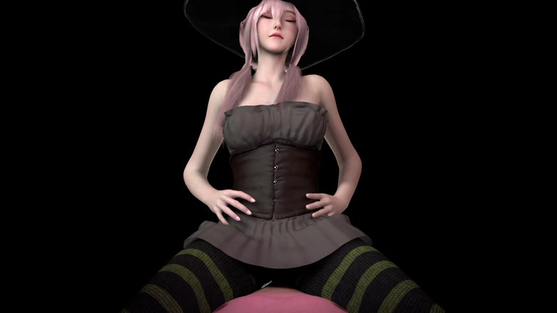 PixelAftDark: Koreli bir cadının kucak dansı (cadılar bayramında biniyor bakış açısı)