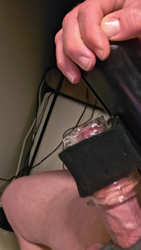 Cum-hungry Stranger Milks My Cut Cock with the Handy