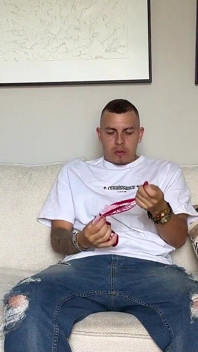I Catch My Stepbrother Masturbating with My Panties, and He Ends up Making Me Squirt