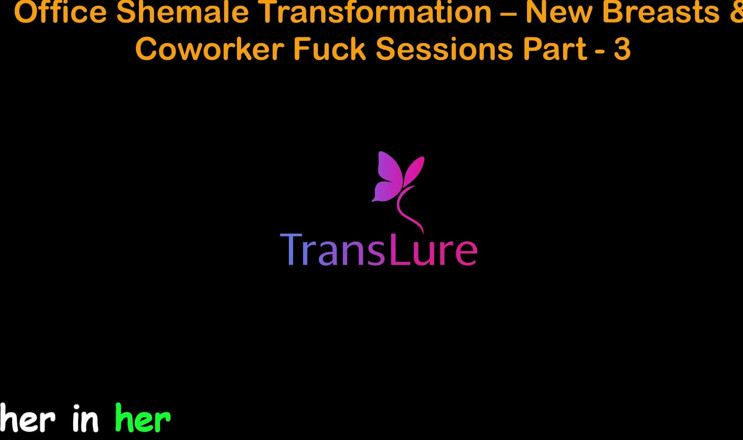 TransLure: English Audio Sex Story - Office Shemale Transformation - New Breasts &amp; Coworker...