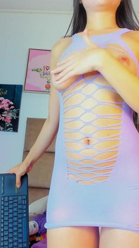 Mädchen Masturbiert in Ihrem Zimmer in Einem Live