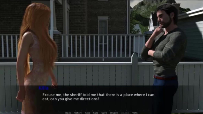 Visual Novels: Водоспад Сосни, частина 2