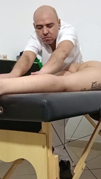 Massage with Hot Candle and Oil