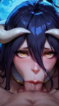 Ai anime: een mooi en sexy demonisch meisje dat mijn vrouw neukt