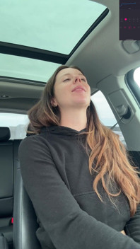 Kanadisches hottie kommt in die fahrt durch!