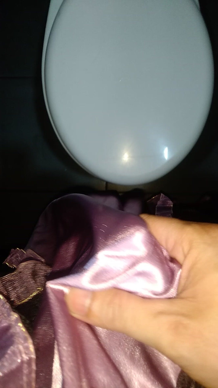 Naomisinka: Masturbating Wearing Cute and Gorgeous Satin Longdress