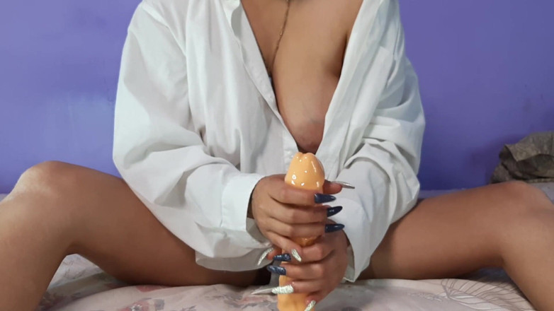 LizAngel: Jerking off big dick
