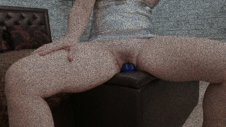 Dream Factory: Tail plug and blue dildo