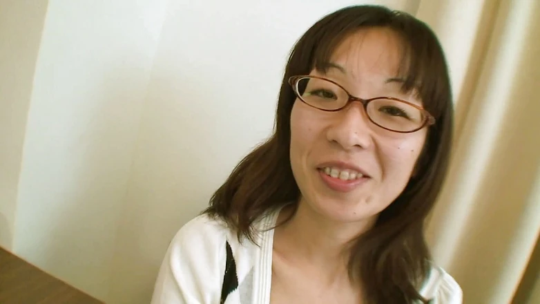 Japan Lust: Japanese nerdy housewife, Nobuko hungry for a hard cock