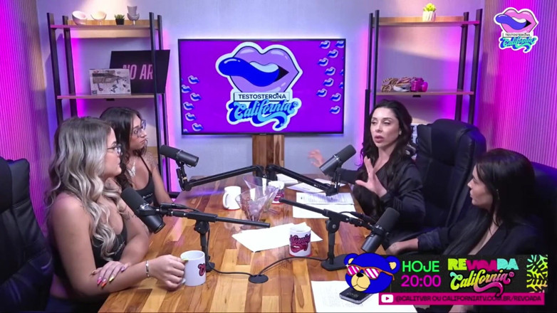 California TV: Due Bellezze in Uno Spettacolo Di Dirty Talk - Bruna Carlos...
