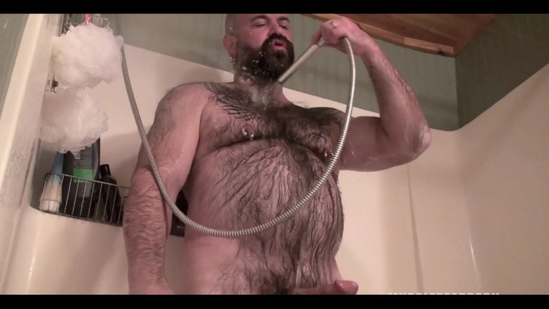 Will Angell: Stroking Daddy Bear Cock
