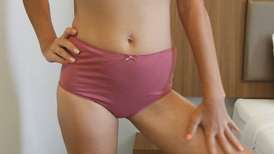 MissAnja_FH: Diferentes bragas probándose el modelado