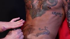 Edger: Guy 33 - Edging and Sounding a Bi, Tattooed, Extremely Vocal Stripper...