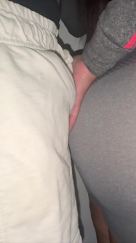 Unknown Woman Touches a Stranger's Dick