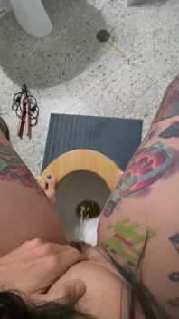 Pissing in the Toilet