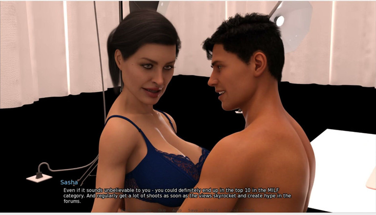 XXX Games Bunk: Sinful Success - Gameplay - Roleplay -stepmom Teases by Stepson and His Friend