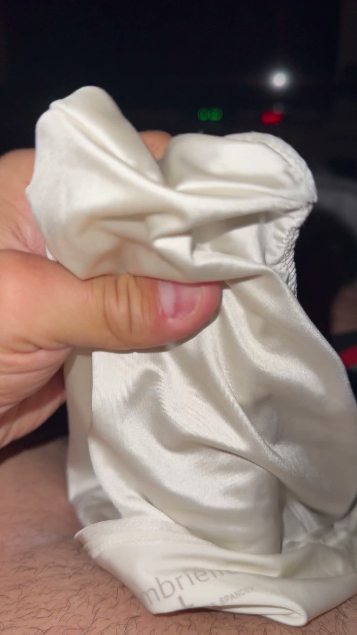 Bigbrook45: Satin panties creamed