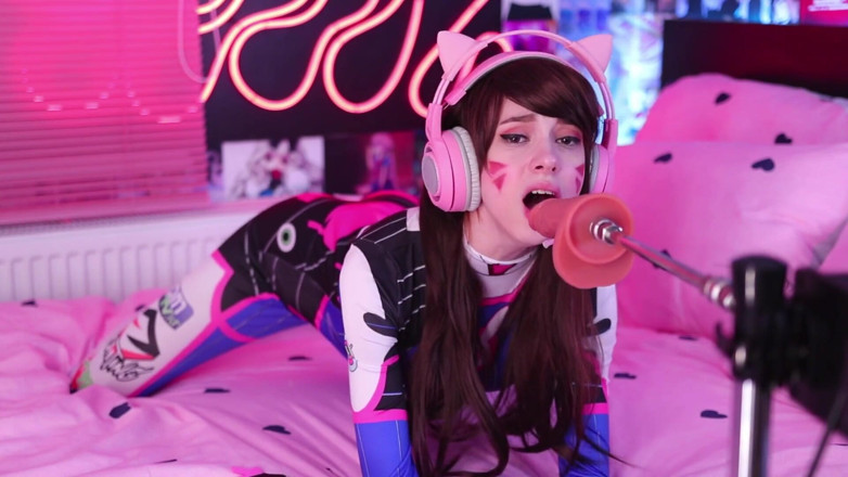Yukki Amey: D.va Dva overwatch pilota máquina de foder