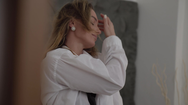 Mary Frost: Striptease with Blowjob and Creampie