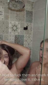 Unexpected Pissing Behind the Scenes - Tommy Verga, Cata Sanchez, and Verito Aguas