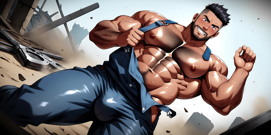 Erotic Man: Cowok berondong penggoda ini lagi asik godain cowok berondong