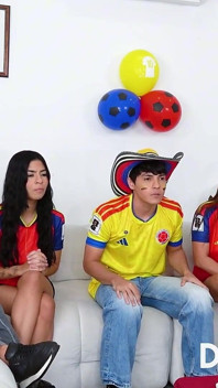 We Bet a Soccer Match Against Some Spanish Female Fans and Ended up Fucking Their Asses
