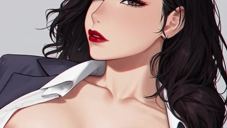 Aiwaifuloops: Waifu reife sekretärin pOV - büro-telefonanruf Nahaufnahme möpse necken beim ausziehen