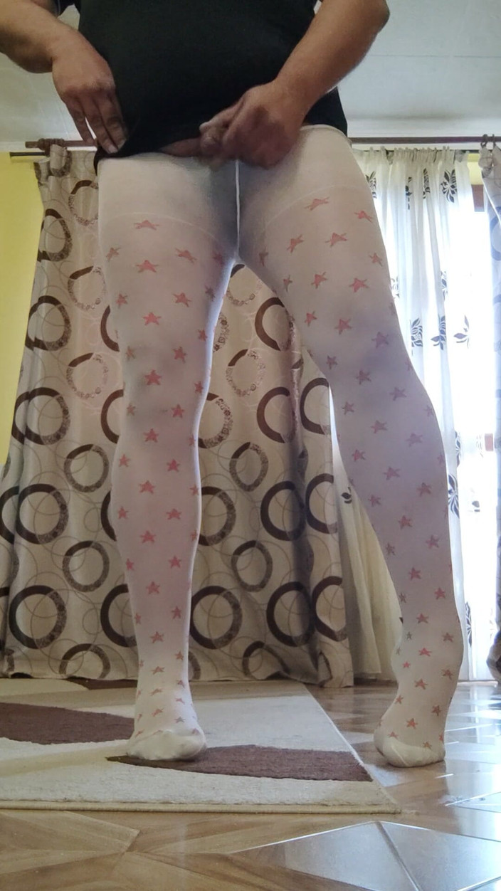 Pantyhosecouple123: O frec în colanți, colanți, colanți, colanți, colanți albi