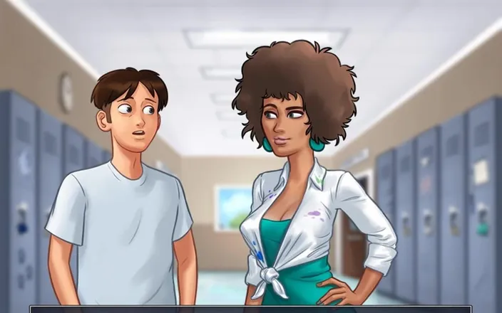 Miss Kitty 2K: Summertime Saga Reworked - 13 Underneath the Lab Coat by Misskitty2k