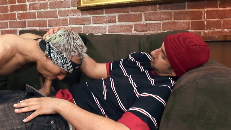 Dirty gay: Steven has an interracial gay fuck