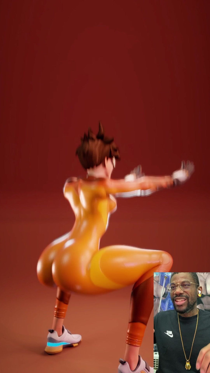 Good news media: Tracer cvičí svou děvku pro BBC