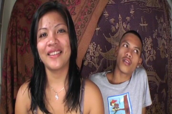 Asian Cuntz: Big ass asian getting her muff drilled
