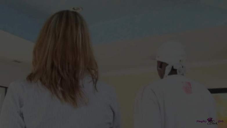 Naughty Black Girls: Another Big Fake Titty White Bitch That Enjoyed Getting Fucked...