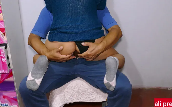 Ali Precio: Mom Sits on the Cock and Puts It All in