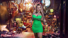 FinDom Goaldigger: Magická transformace v medvěda pro nový rok!