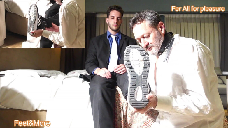 Fer All for pleasure: Meias transparentes de Chefe de Adoração ao Sub Fer