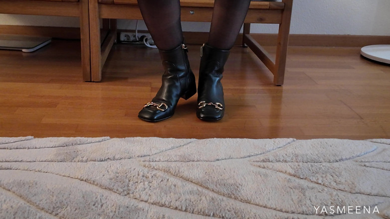 Yasmeena Ali: Walking All Over You in My Leather Boots