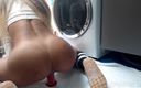 Srta XXX: Blonde Girl Masturbated in the Laundry Room if You Arrive...