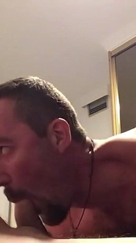 Гарний мінет для тата